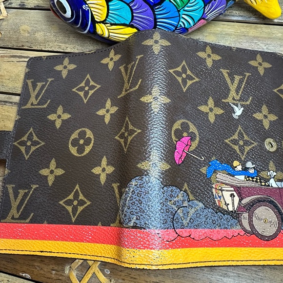 💖HTF Louis Vuitton Illustre Monogram Agenda PM Travel  (RARE design🍀) - Picture 2 of 16